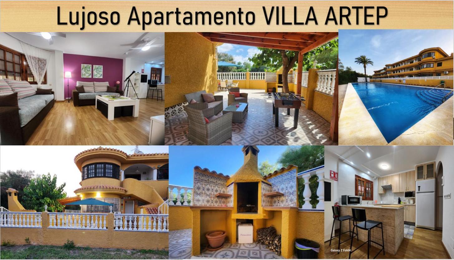 Villa Artep Lujoso Apartamento Con Piscina Comunitaria Cartagena Exteriör bild